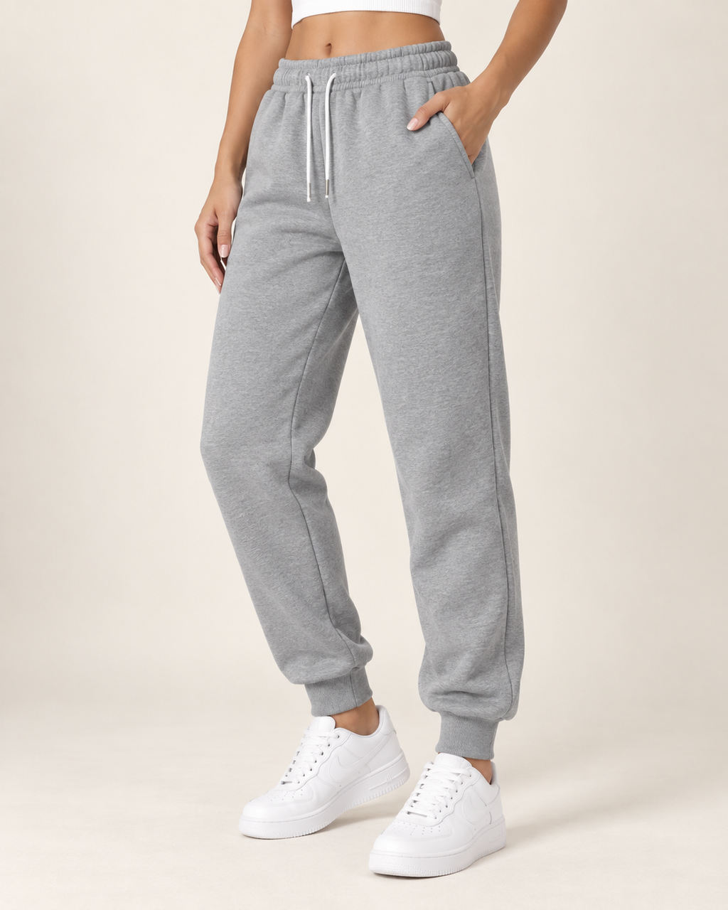Maren | Fleece-Lined Cuffed Joggers