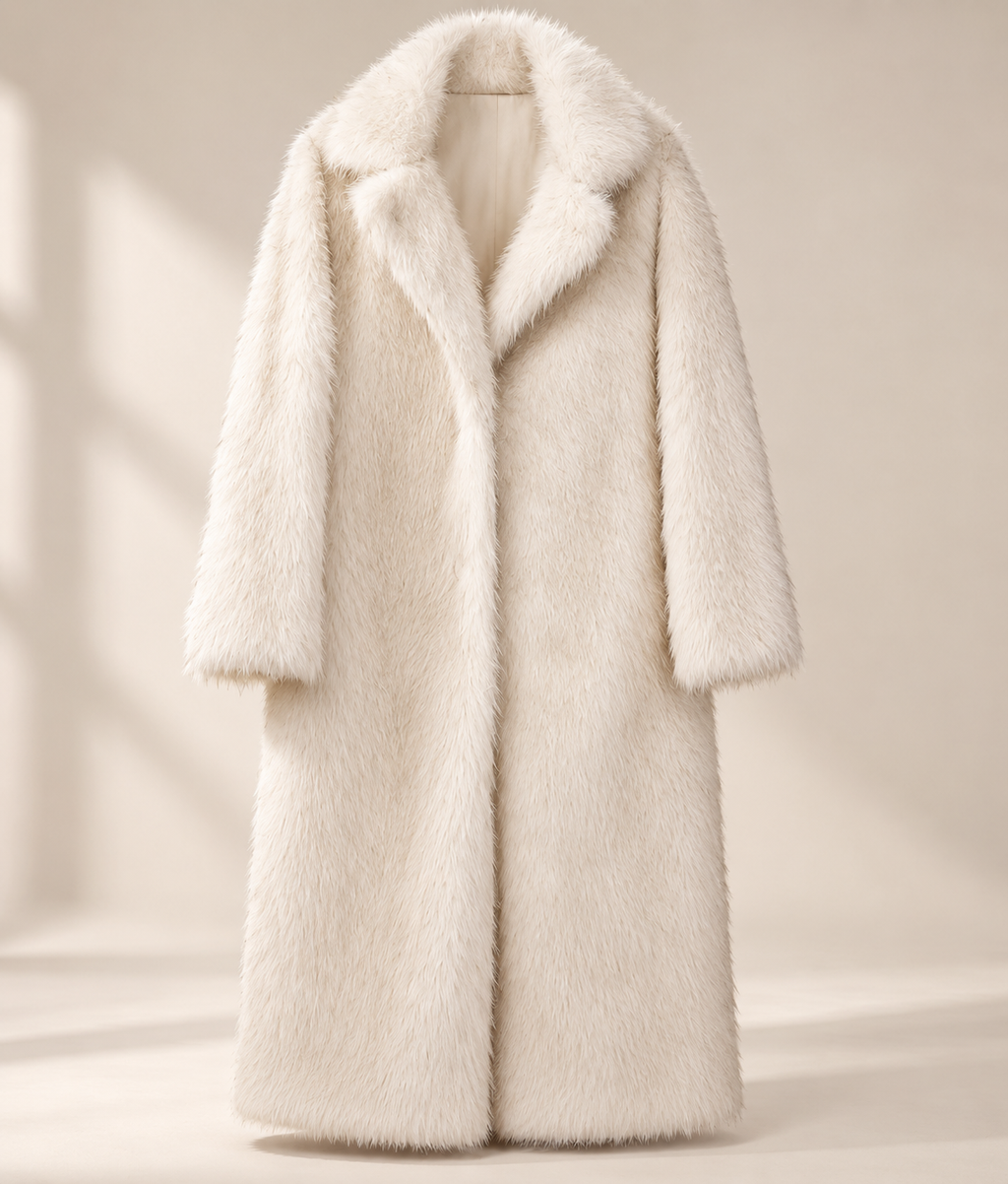 Matilde | Sophisticated Women’s Longline Faux Fur Coat