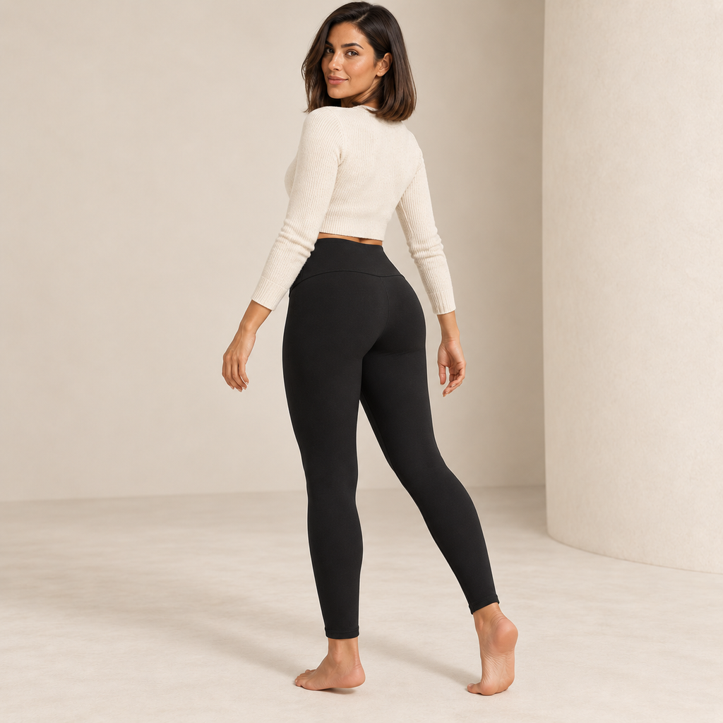 Noémie | Cosy Fleece-Lined Leggings for Women for Cold-Weather Layering