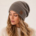 Adalene | Cosy Fleece-Lined Beanie Hat for Women