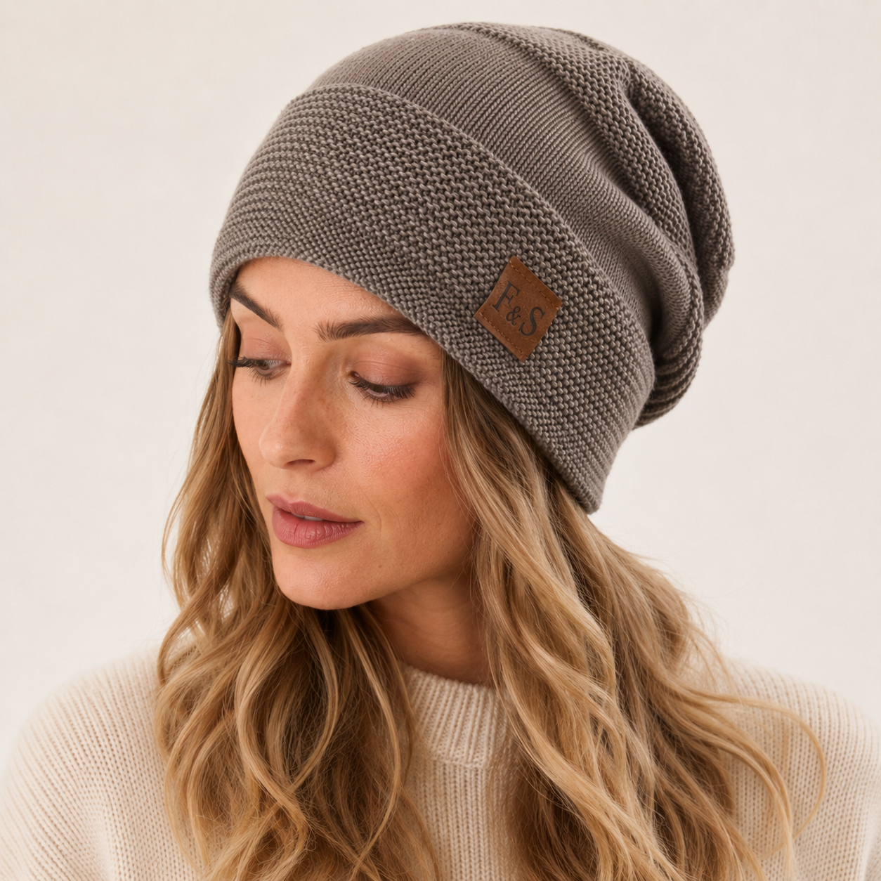 Adalene | Cosy Fleece-Lined Beanie Hat for Women