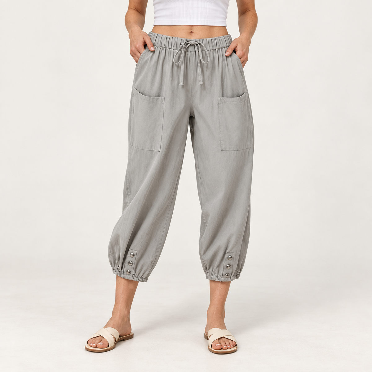 Soleline | Elegant Wide Leg Trousers for Women with Refined Flowing Silhouette