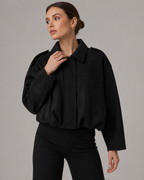 Solange – Women's Oversized Bomber Jacket