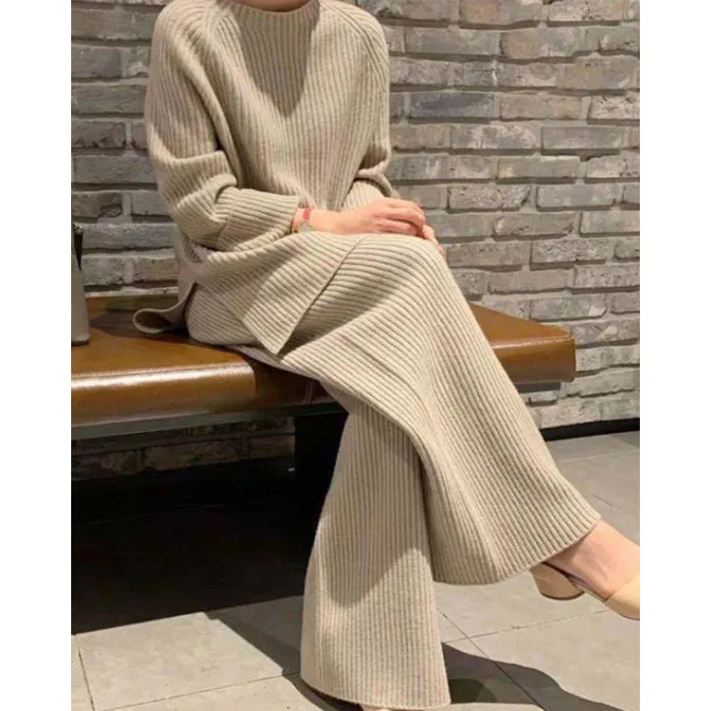 Della | Casual Knit Set with Relaxed Fit