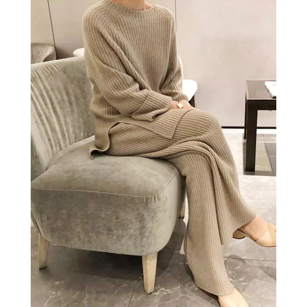 Della | Casual Knit Set with Relaxed Fit