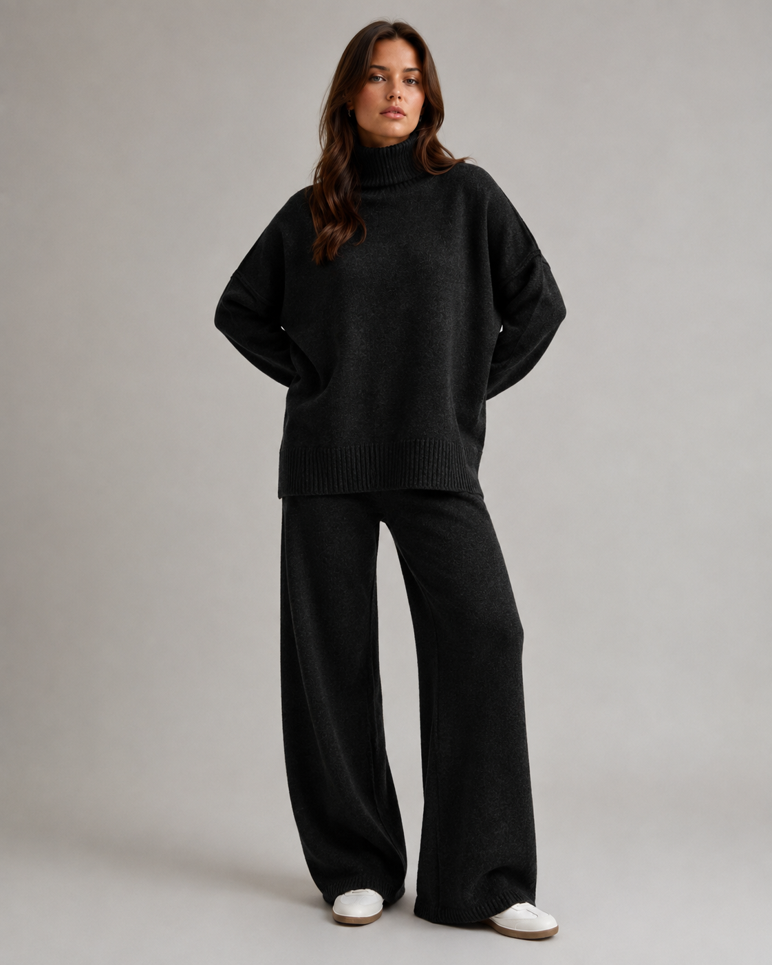 Marisol | Soft Knit Turtleneck Set for Effortless Comfort