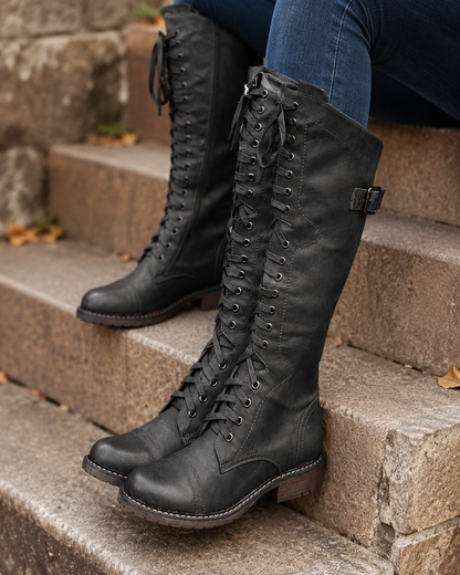 Bellamy | Tall Lace-Up Riding Boots for Women
