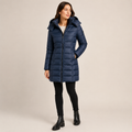 Julietta | Cosy Padded Jacket Women with Long Hooded Quilted Design