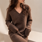 Cassandra | Elegant Knit Two Piece Set for Women