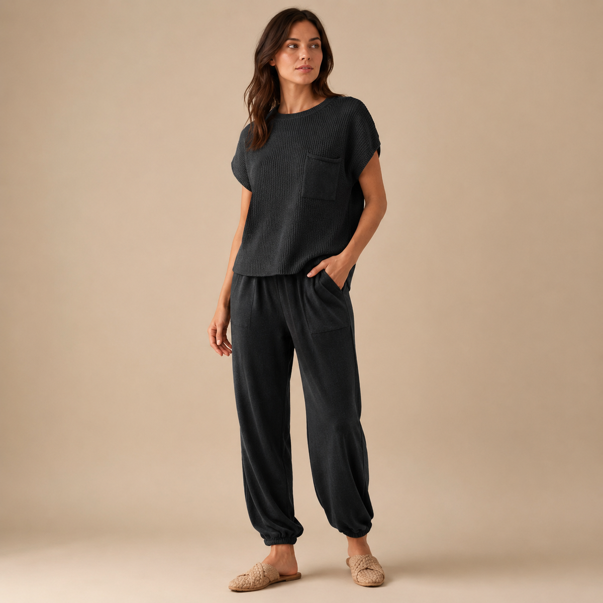 Adaline | Sophisticated Knitted Co Ord Set for Women