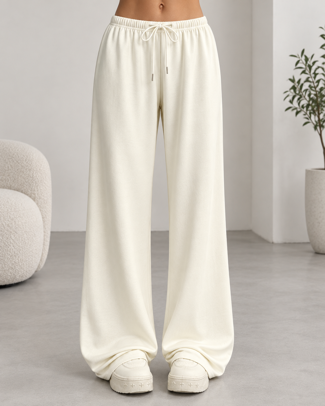 Freya | Relaxed Wide Leg Joggers