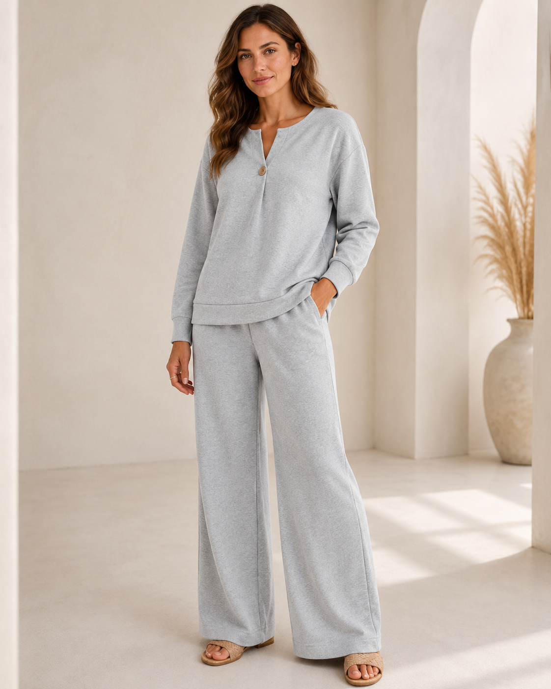 Genevra | Relaxed Two-Piece Lounge Set for Women