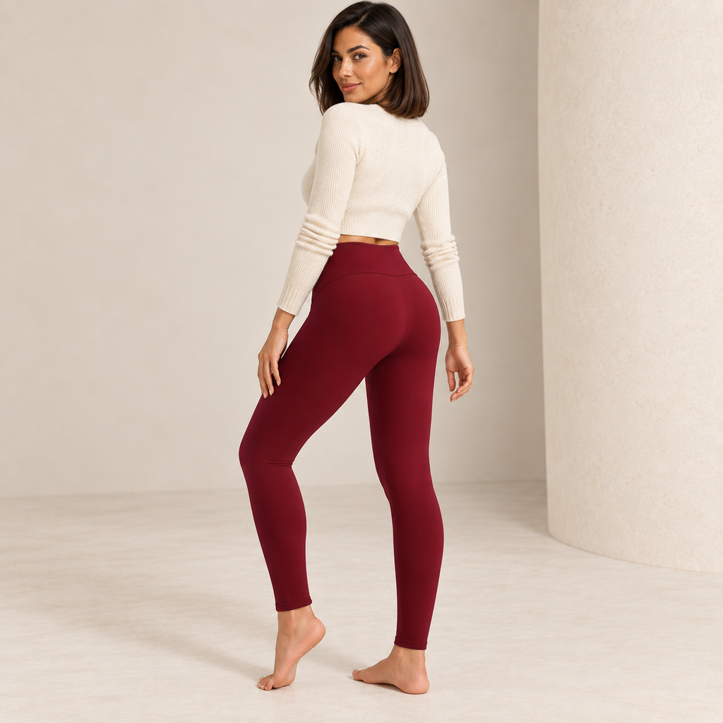 Noémie | Cosy Fleece-Lined Leggings for Women for Cold-Weather Layering