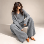 Cassandra | Elegant Knit Two Piece Set for Women
