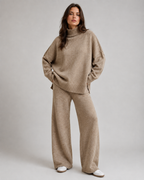 Marisol | Soft Knit Turtleneck Set for Effortless Comfort