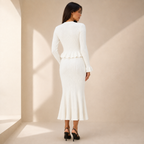Solenne | Sophisticated Cardigan Set for Women