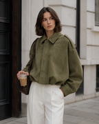 Solange – Women's Oversized Bomber Jacket