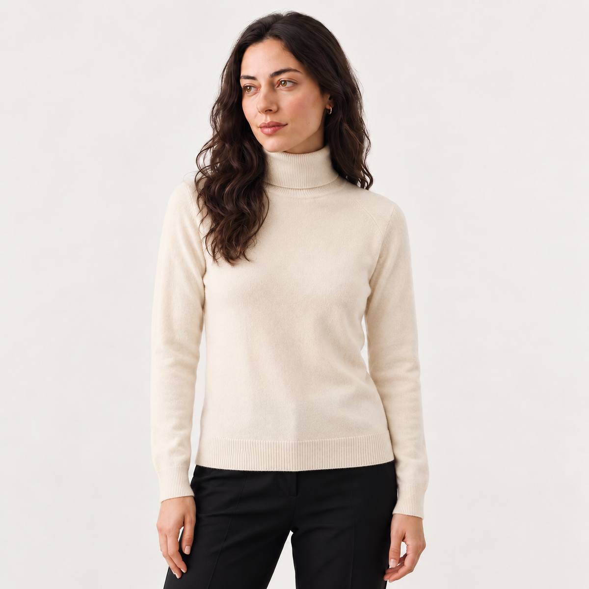 Dianara | Sophisticated Women’s Fine Knit Turtleneck Jumper
