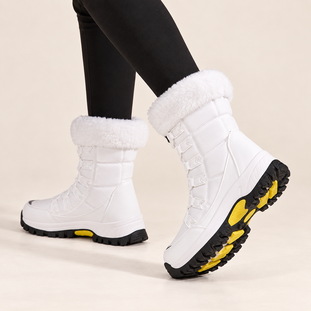 Aveline | Cosy Tall Snow Boots for Women with Timeless Winter Silhouette