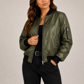 Séraphine – Lightweight Bomber Jacket with Sleeve Pocket