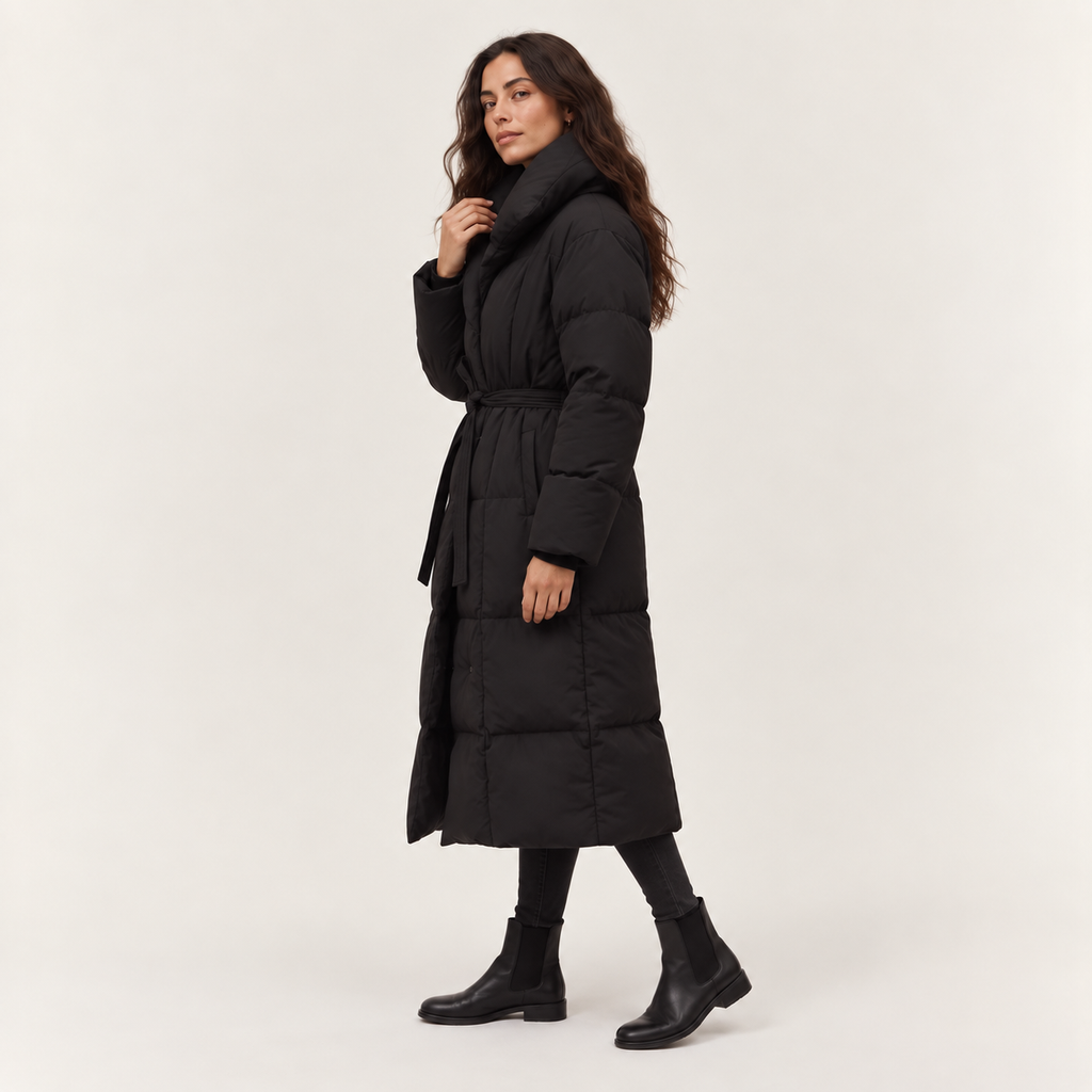 Miralise | Cosy Duvet Coat for Women with Longline Hooded Puffer Shape