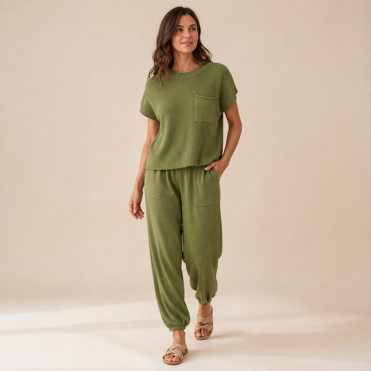 Adaline | Sophisticated Knitted Co Ord Set for Women
