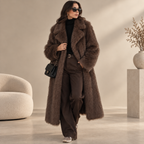 Matilde | Sophisticated Women’s Longline Faux Fur Coat
