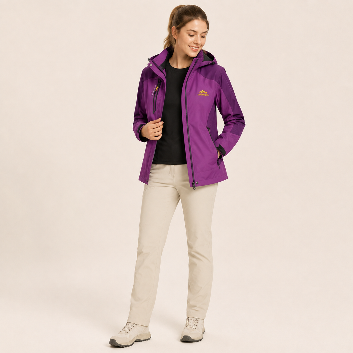 Clarisse | Waterproof Insulated Jacket for Women with Hooded Quilted Design