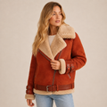 Rosetta | Cosy Insulated Biker Jacket for Women