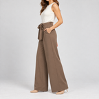 Coralie | Effortless Drawstring Trousers for Women with Relaxed Everyday Fit