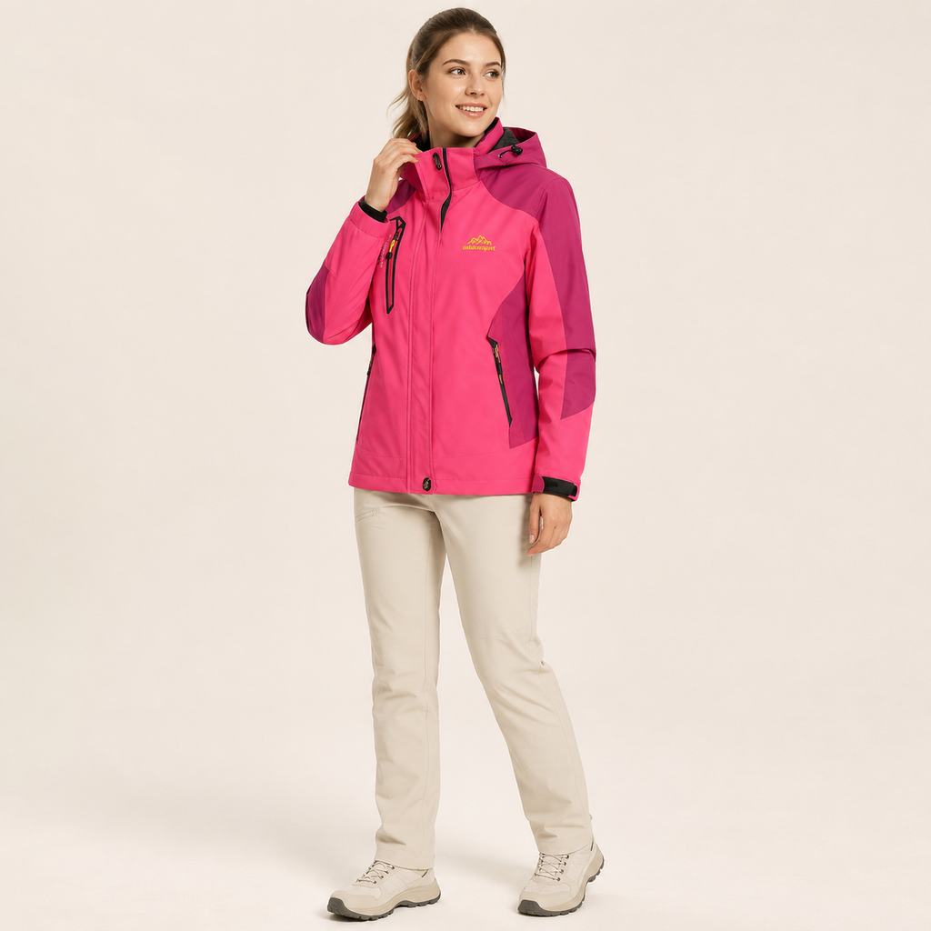 Clarisse | Waterproof Insulated Jacket for Women with Hooded Quilted Design