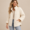 Seraphina | Effortless Quilted Jacket for Women with Relaxed Stand-Collar Fit