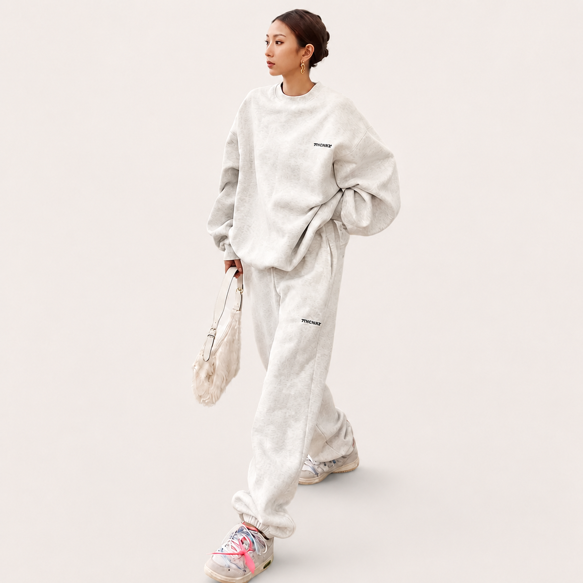 Luna | Relaxed Loungewear Set with Long-Sleeve Top & Pants