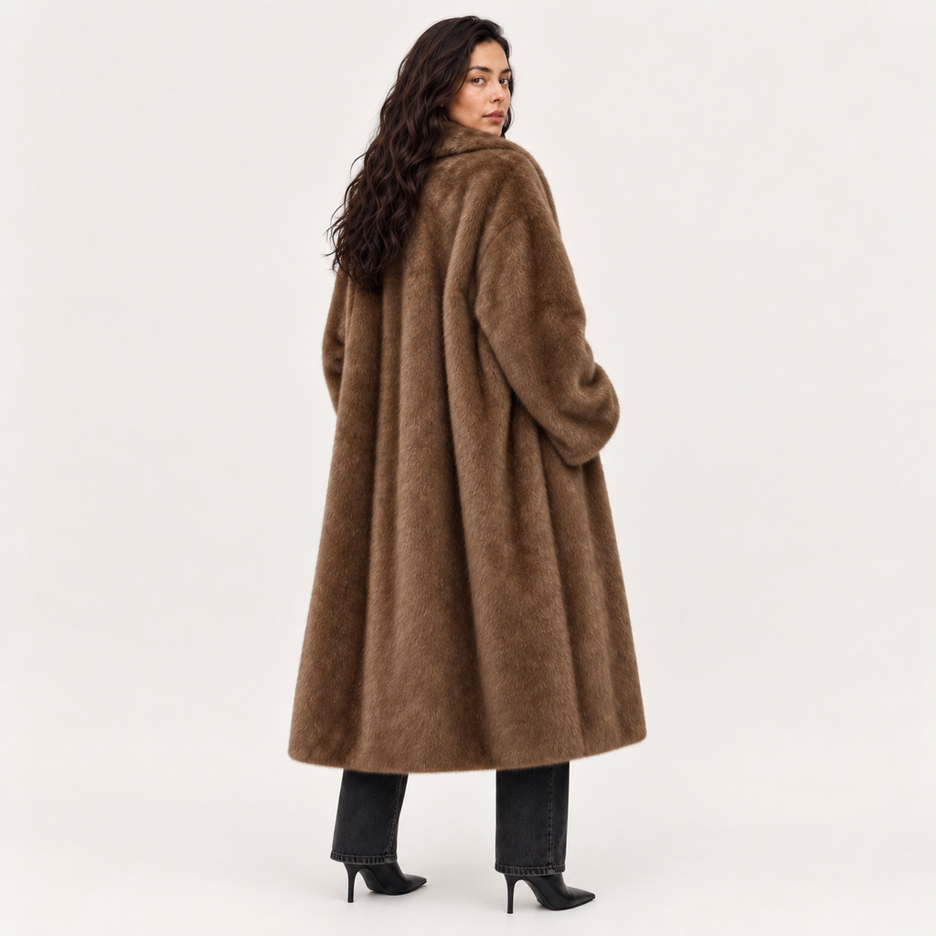 Rosalie | Sophisticated Fur Coat for Women with Luxurious Longline Shape