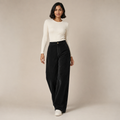 Zora | Wide-Leg Casual Corduroy Pants