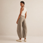 Marceline | Classic High-Waisted Barrel Leg Jeans