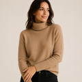 Elowen | Cream Soft Knit Jumper Sweater