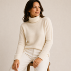 Elowen | Cream Soft Knit Jumper Sweater