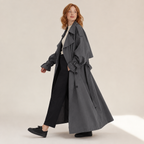 Imogen | Oversized Double-Breasted Trench Coat