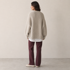 Elodie | Oversized Sweater with Contrast Front Pocket