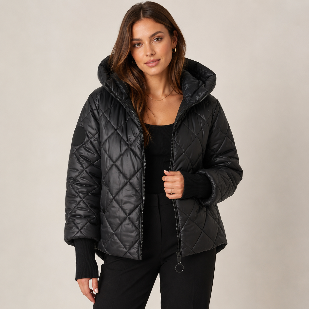 Wilhelmina | Insulated Quilted Puffer Jacket