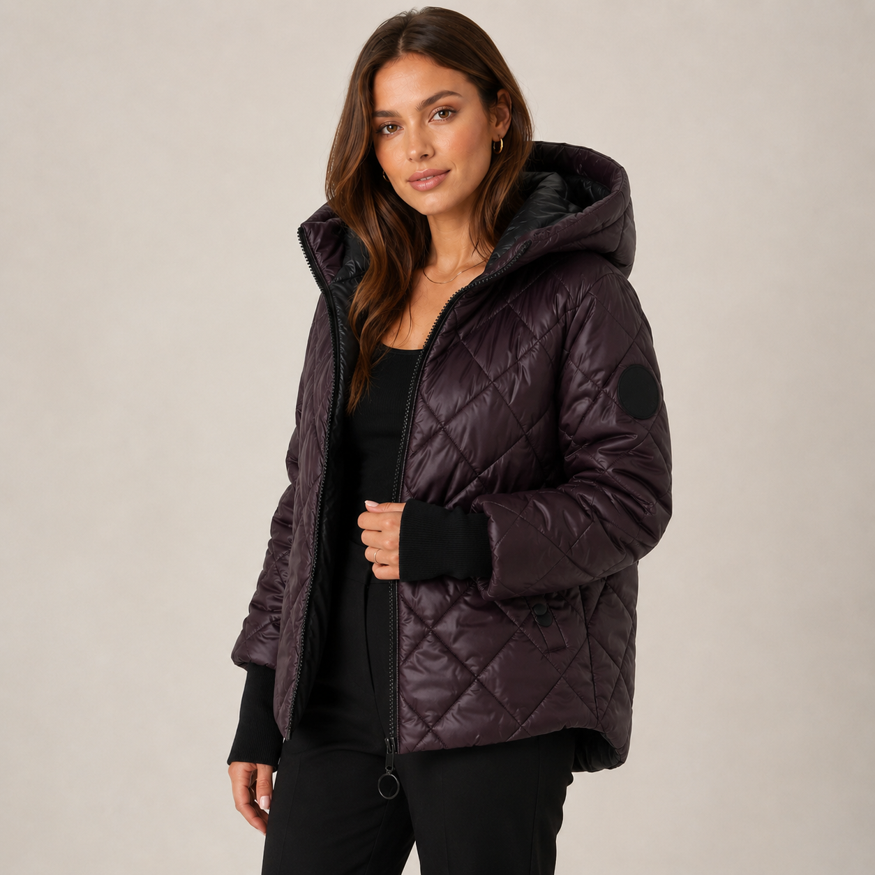 Wilhelmina | Insulated Quilted Puffer Jacket
