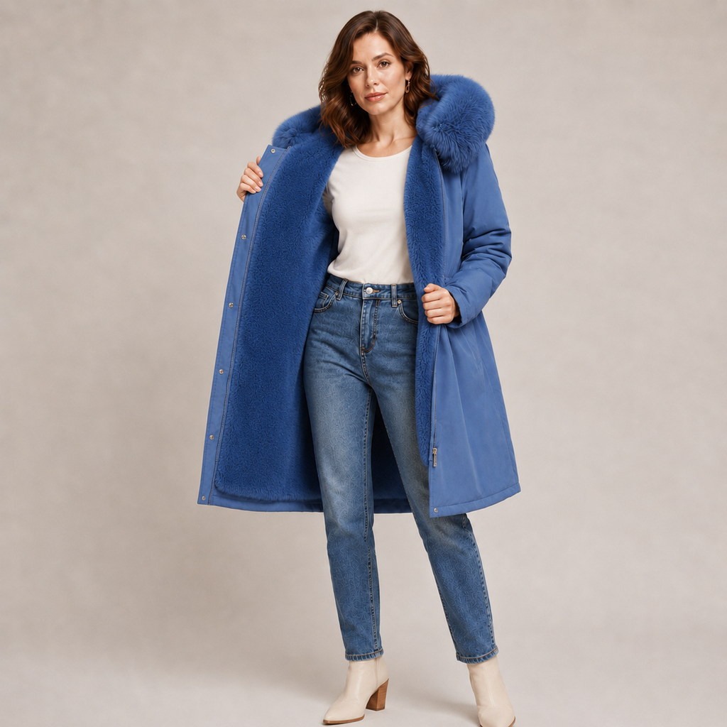 Isolde | Waterproof Insulated Parka with Faux Fur Hood