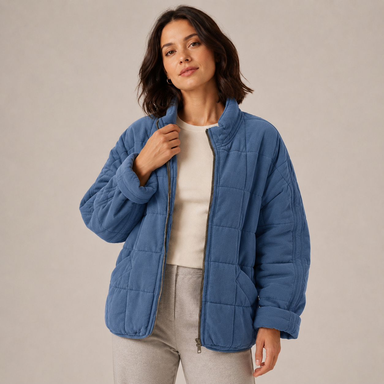Marchetti | Lightweight Padded Bomber Jacket for Women