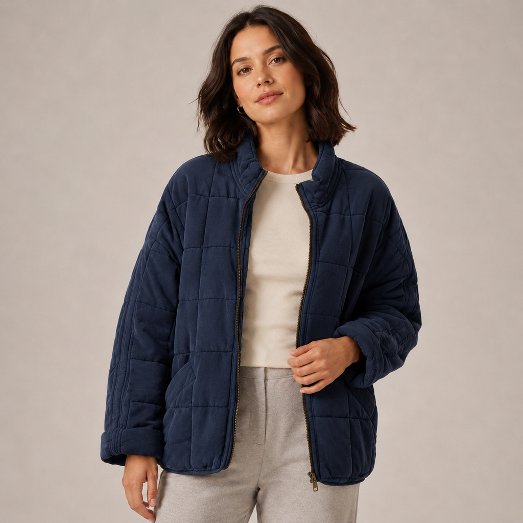 Marchetti | Lightweight Padded Bomber Jacket for Women