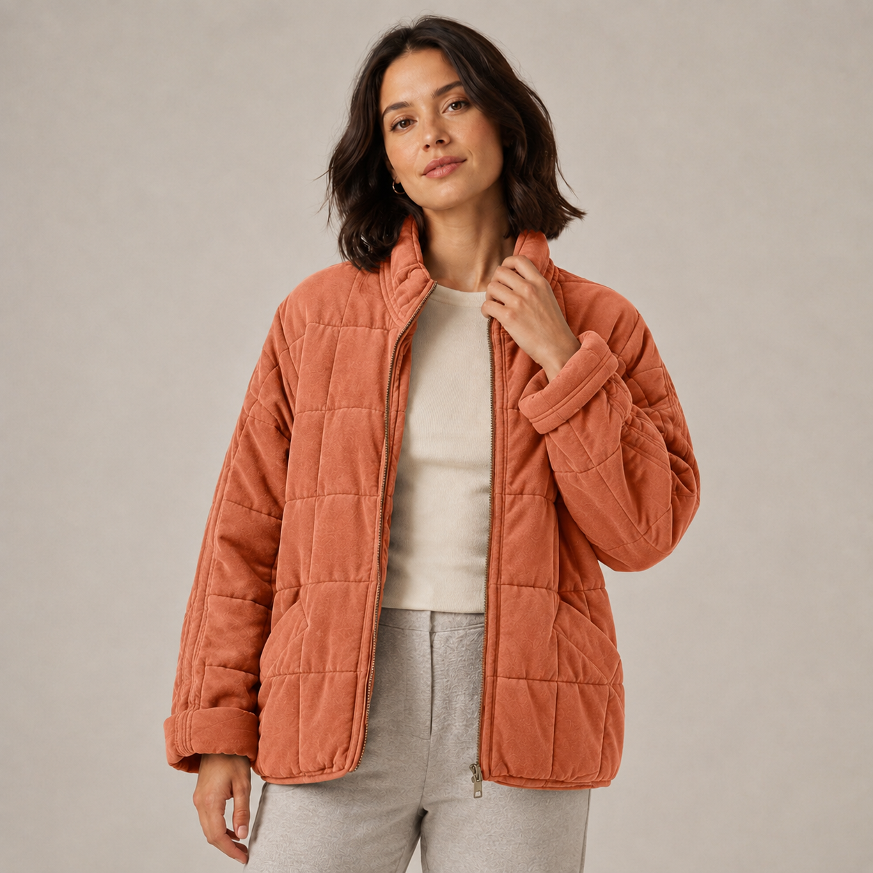 Marchetti | Lightweight Padded Bomber Jacket for Women