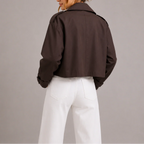 Odessa – Women's Cropped Trench Coat