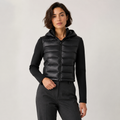 Marnie | Black Sporty Style Puffer Jacket