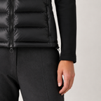 Marnie | Black Sporty Style Puffer Jacket