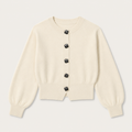 Wren | Cream Cardigan with Stylish Buttons